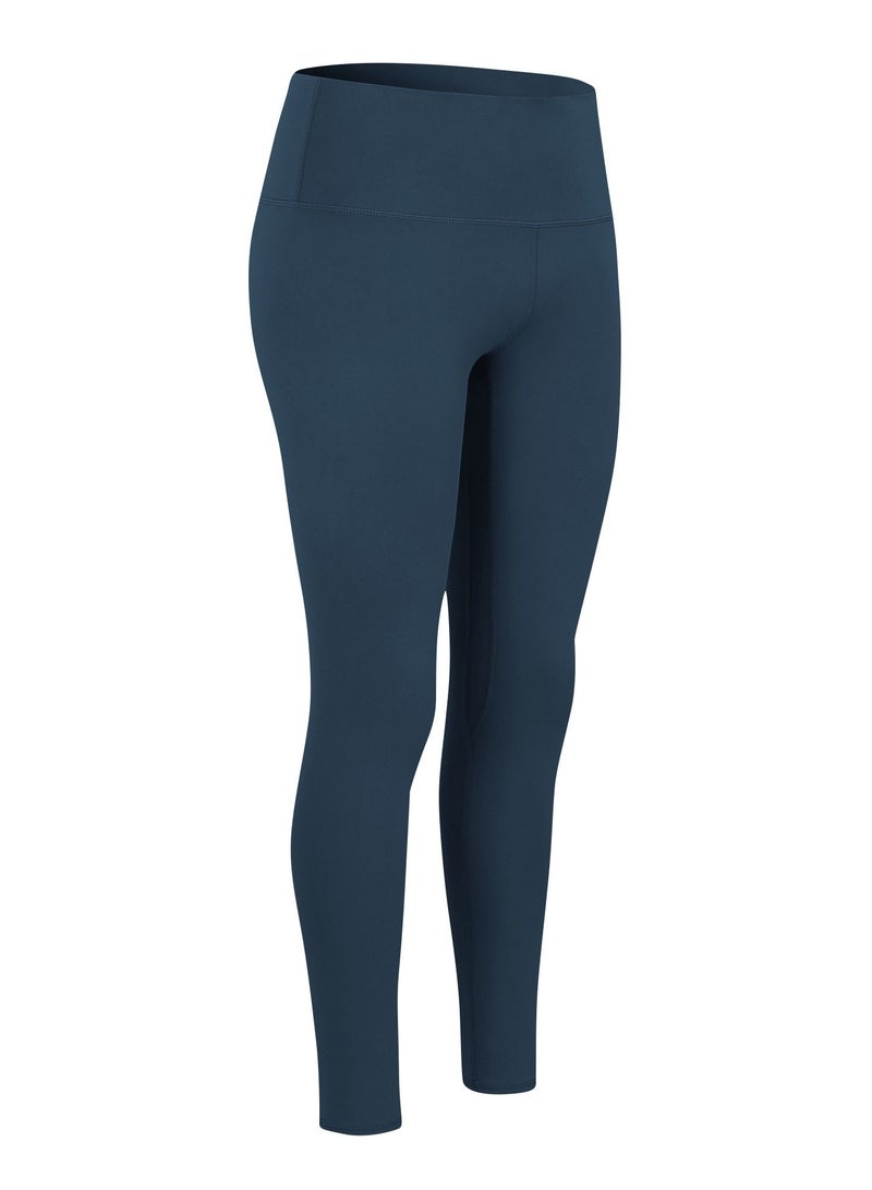 Loquat Women Quick Dry Breathable Elastic Trousers Dark Blue  - Image 1