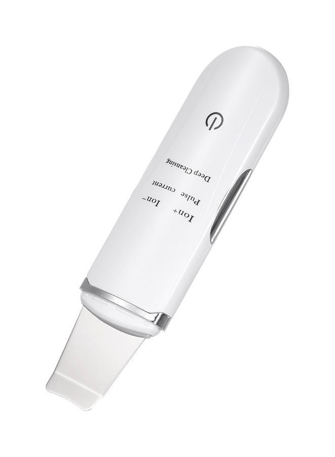 NIBEMINENT Ultrasonic Facial Skin Scrubber White - Image 2