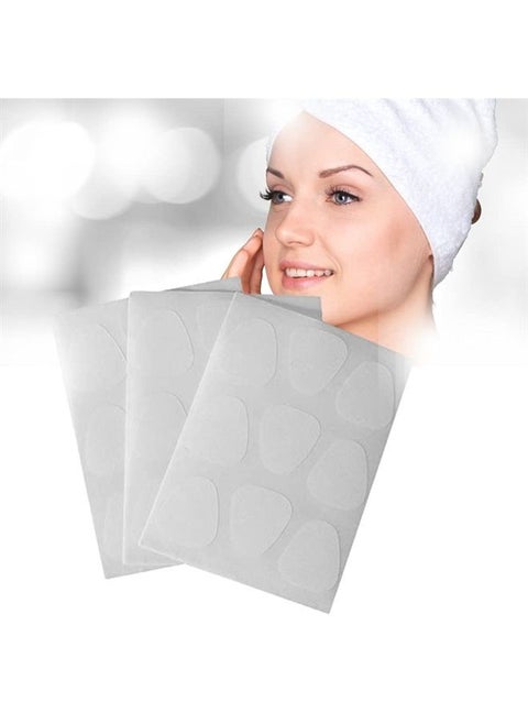 27Pcs Silicon Face Wrinkles Pads, Anti-Wrinkle Face Forehead, Eye Wrinkles Frown Lines, Removal Reusable, Anti-Ageing Pad, Fine Line Remover Strips to Smooth Eye, Mouth and Forehead