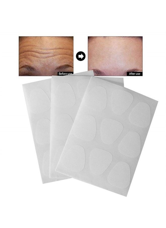 27Pcs Silicon Face Wrinkles Pads, Anti-Wrinkle Face Forehead, Eye Wrinkles Frown Lines, Removal Reusable, Anti-Ageing Pad, Fine Line Remover Strips to Smooth Eye, Mouth and Forehead