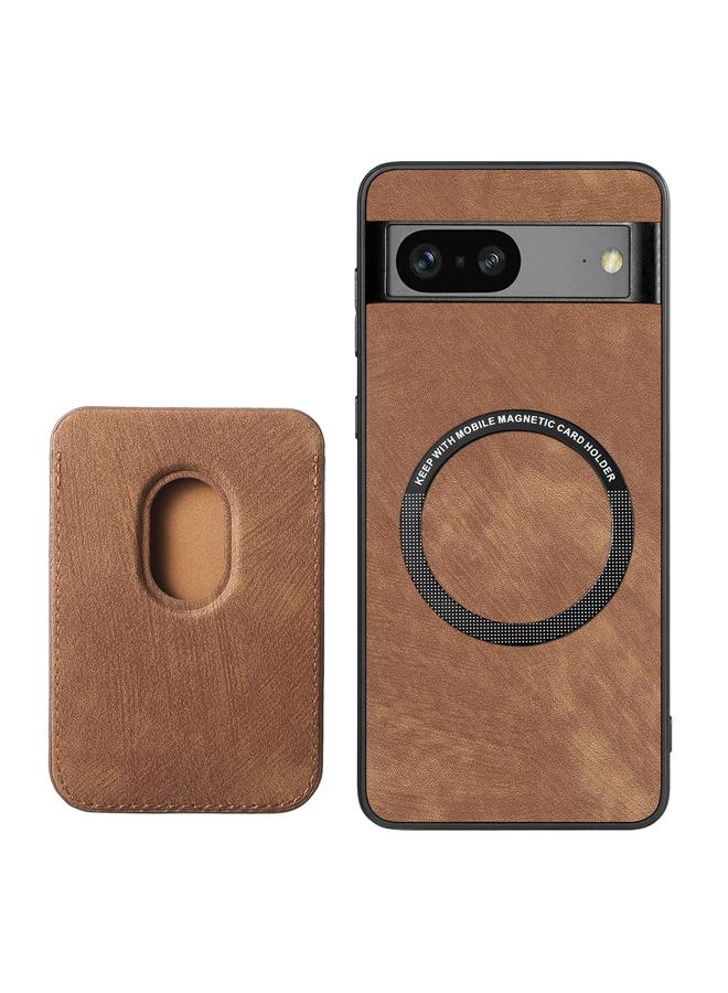 اس-توب جراب هاتف Google Pixel 6 Pro مع حقيبة بطاقات جلدية عتيقة وغطاء مغناطيسي للهاتف - Image 3