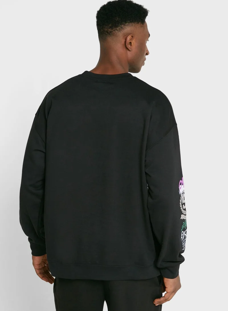 boohooman Graphic Sweatshirt
