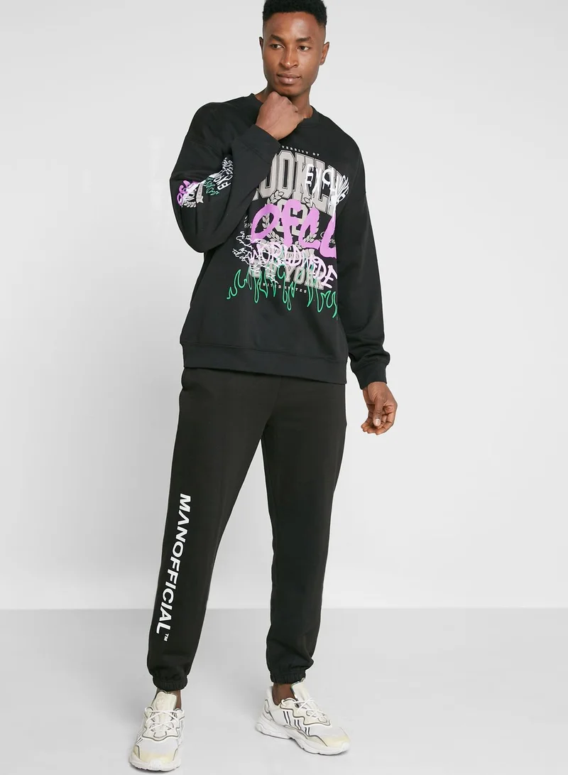 boohooman Graphic Sweatshirt