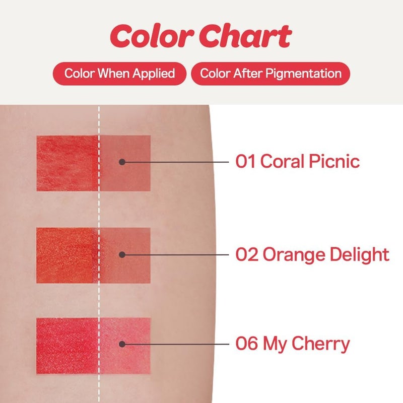 Trusted all-purpose quality Color Key Ring Water Gel Lip Tint - 01 Coral Picnic | Long Lasting Lip Gloss, Hydrating Glossy Finish, Kbeauty, Cute Korean Makeup, Compact, Portable Keychain, Travel-Friendly, Gift, 0.09 Oz Elegant practical design - Image 5