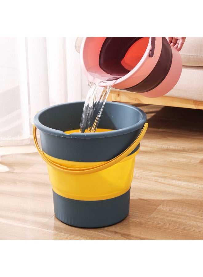 MR. Mr Water Bucket, 17l Capacity, 30cm Deep, Foldable, For Car Washing, Fishing, Camping, Autumn Outings, Portable, Large Capacity, Foot Soaking, Laundry Bucket - Image 3