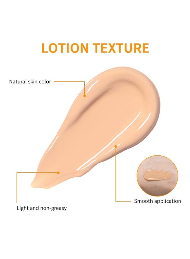 lakerain Tinted Sunscreen, Contain Nicotinamide Vitaminc C , SPF40 Super Light&Thin Day Light Protection, Sheer Tint for Healthy Glow, Suitable for Sensitive Skin - Image 5