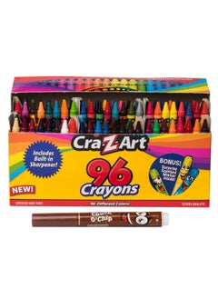 Cra-Z-Art 96Ct Crayons In Flip-Top Box With Sharpener  - Image 3