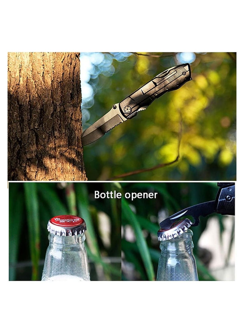 Cool Baby Stainless Steel Pocket Knife with Pliers Screwdrivers Bottle Opener  - Image 4