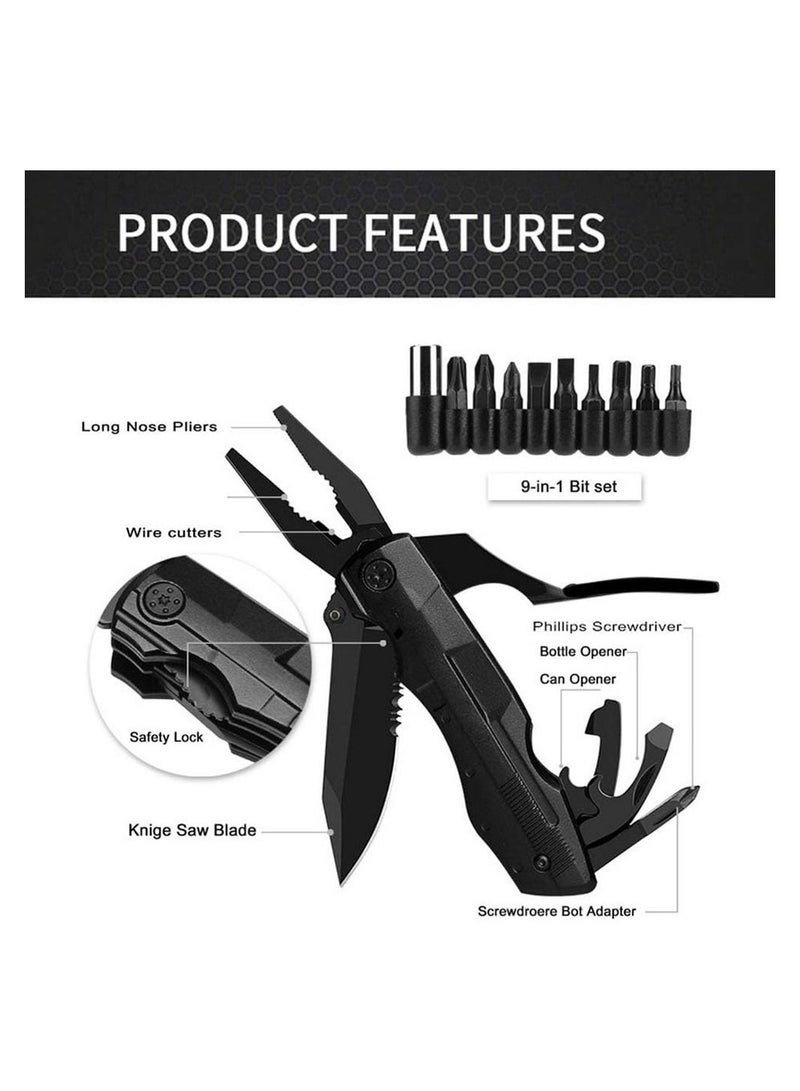 Cool Baby Stainless Steel Pocket Knife with Pliers Screwdrivers Bottle Opener  - Image 5