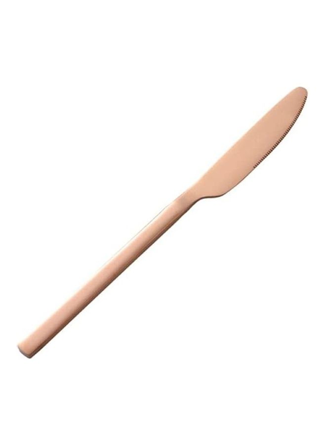 NIBEMINENT 24-Piece Cutlery Set Rose Gold  - Image 3