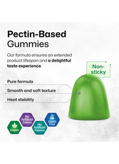 BIO KRAUTER BIO KRAUTER Quercetin with Bromelain Gummies - Quercetin Supplement - Vegan Immune Support - Source of Antioxidants - 1000 mg Mix - 60 Vegan Gummies Gelatine-Free Formula  - Image 4