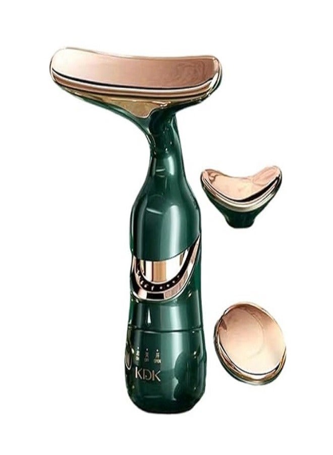 Loquat 3 in 1 Anti Wrinkles Face Neck Eyes Massager Vibration Facial Massager for Skin Car  Beauty Device Neck Tightening Device Face Lift Tool - Image 1