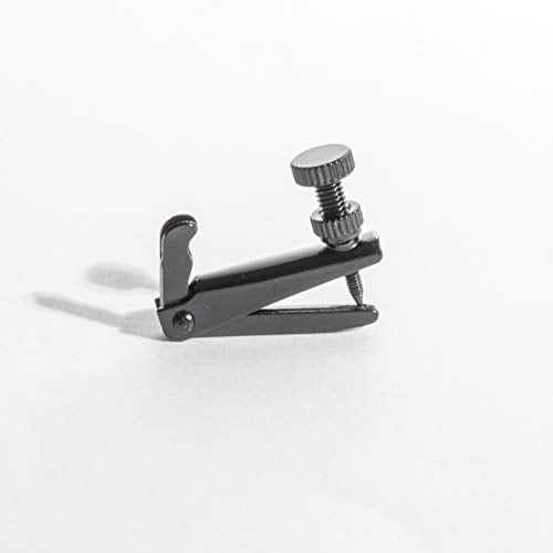 Mivi MI&VI Violin Fine Tuners - Stainless Steel Adjusters, Stable Black, 4Pcs (1/2 Size) - Image 3