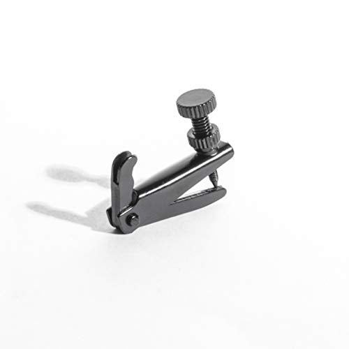 Mivi MI&VI Violin Fine Tuners - Stainless Steel Adjusters, Stable Black, 4Pcs (1/2 Size) - Image 2