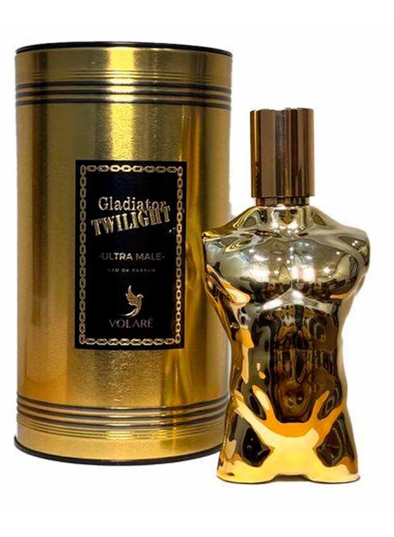 VOLARE Gladiator Twilight Ultra Male Eau de Parfum for men - 100ml ( inspired by JEAN PAUL GAULTIER LE MALE ELIXIR )  - Image 3