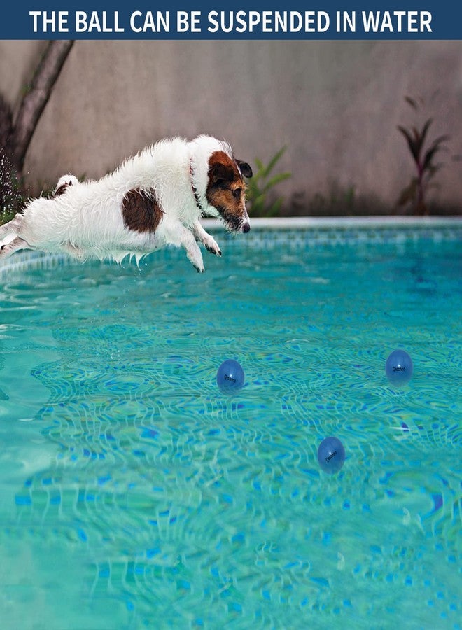 Qesonoo Dog Balls Indestructible,Solid Rubber Bouncy for Dogs Aggressive Chewers Small Breed,Non-Toxic&Floating&High Elasticity,Durable Fetch Ball Small to Chew,Play and Training - Image 5