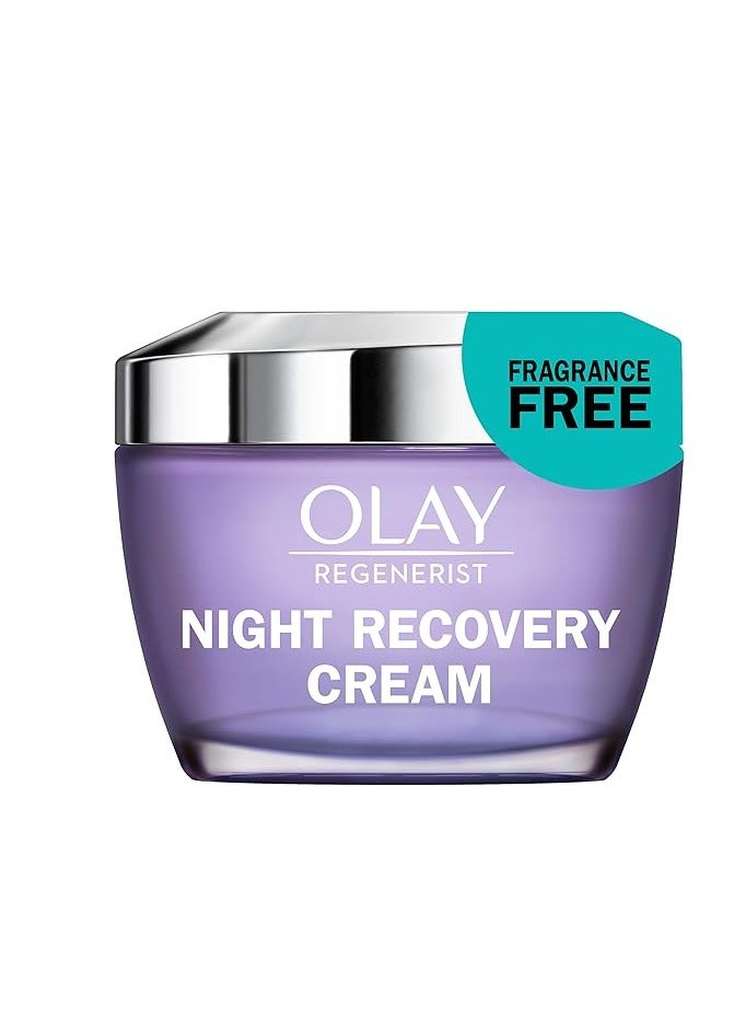 Olay Face Moisturizer Regenerist Regenerating Hydrating Night Cream, 50g - Image 1