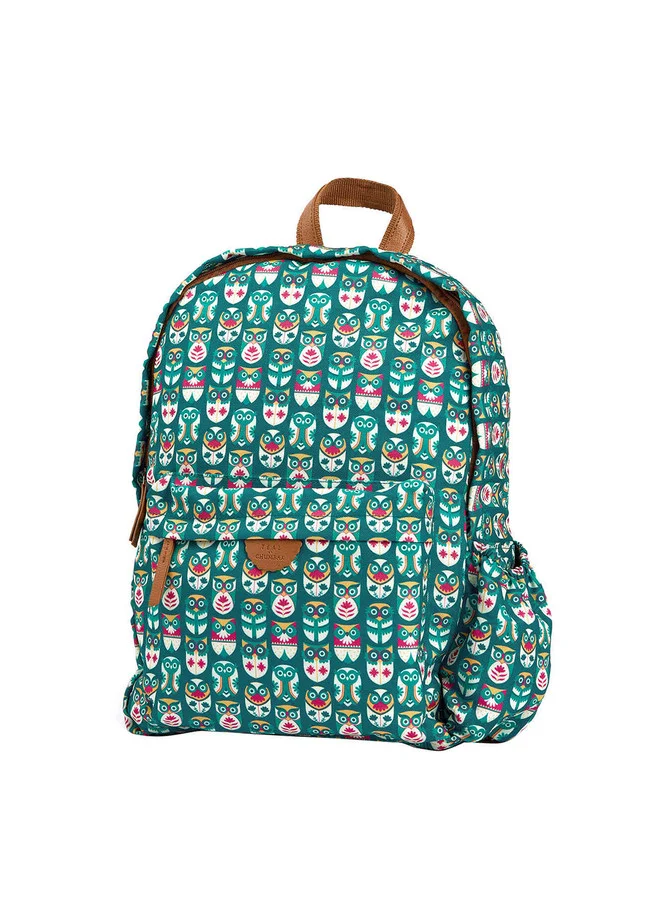 تشومباك Teal By Chumbak Owl March Laptop Backpack