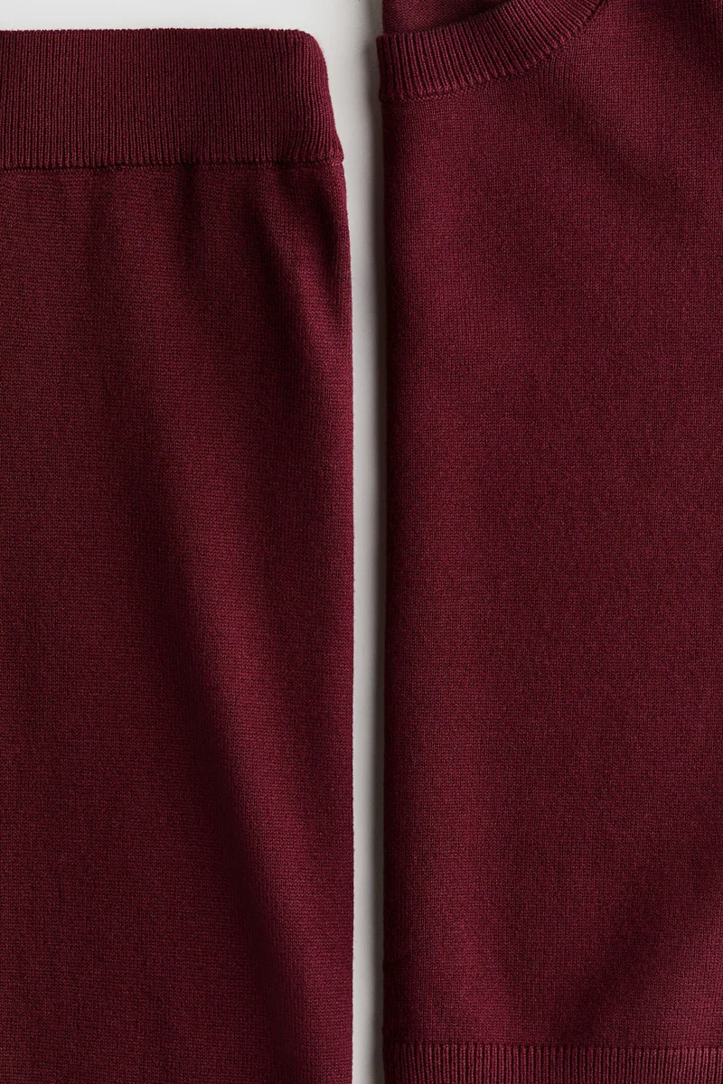 اتش اند ام طقم مصمم بحياكة ناعمة - عبوة من قطعتين