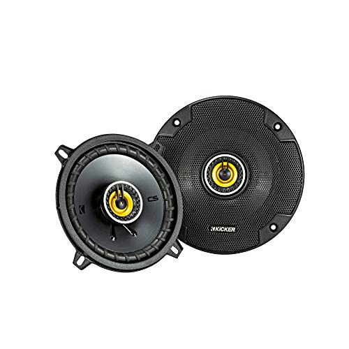 KICKER 46CSC54 CS-Series CSC5 5.25-Inch (130mm) Coaxial Speakers, 4-Ohm (Pair) - Image 1