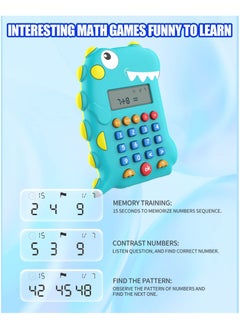 Y&D SYOSI Dinosaur Math Toy, Kids Educational Toys with Music for 5-8 Year Old, Children Calculator Toy Birthday Gift Holiday  - Image 3