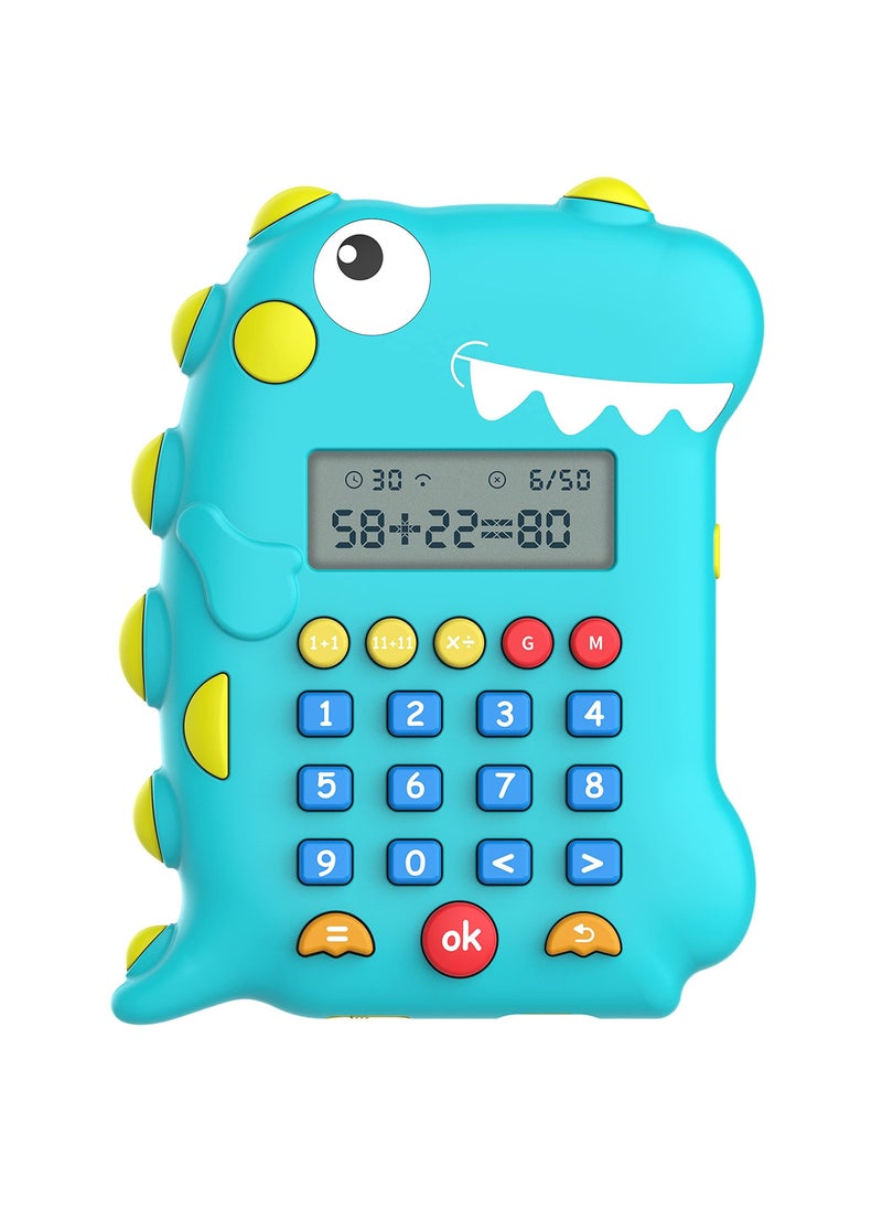 Y&D SYOSI Dinosaur Math Toy, Kids Educational Toys with Music for 5-8 Year Old, Children Calculator Toy Birthday Gift Holiday  - Image 1