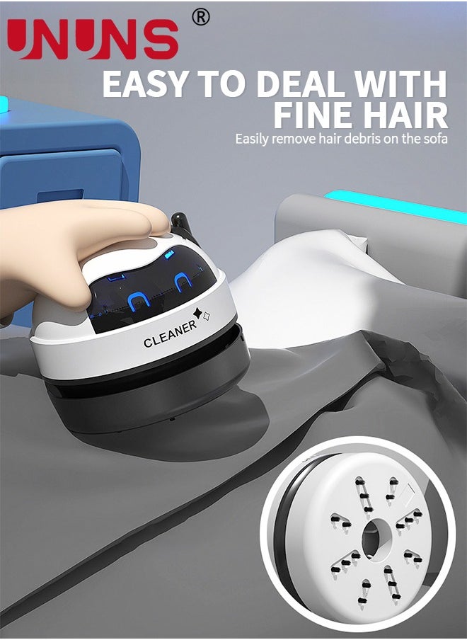 UNUNS - Mini Desktop Vacuum Cleaner,Desk Vacuum Cleaner For Picking up Crumbs Eraser Crumbs Pet Hairs Flakes Tiny Items,USB Vacuum Cleaner With Brush And Extended Suction For Desk Tabletop - Image 1