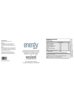 Weyland Brain Nutrition Weyland: Energy Complimentary Formula W/Botanically Sourced Caffeine Complete Bcomplex And Energy Supportive Herbs  - Image 5