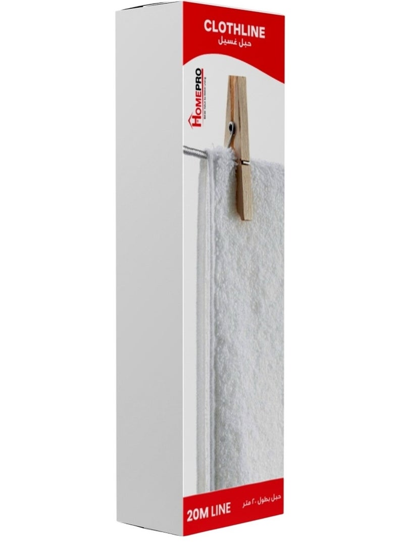 Home Pro Cloth Line 20M - Image 2