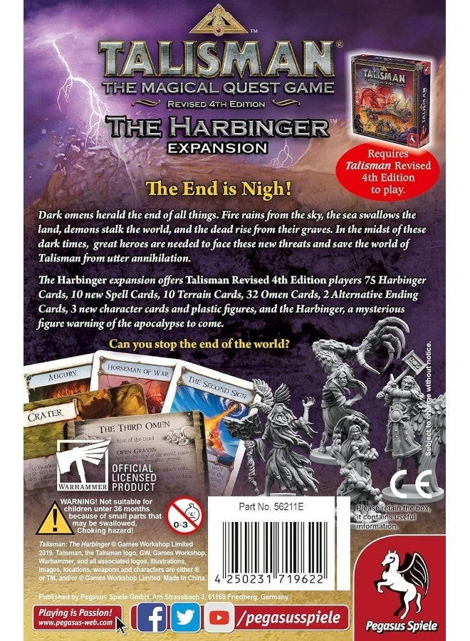 Pegasus Spiele Talisman (Revised 4Th Ed.) - The Harbinger - Image 1