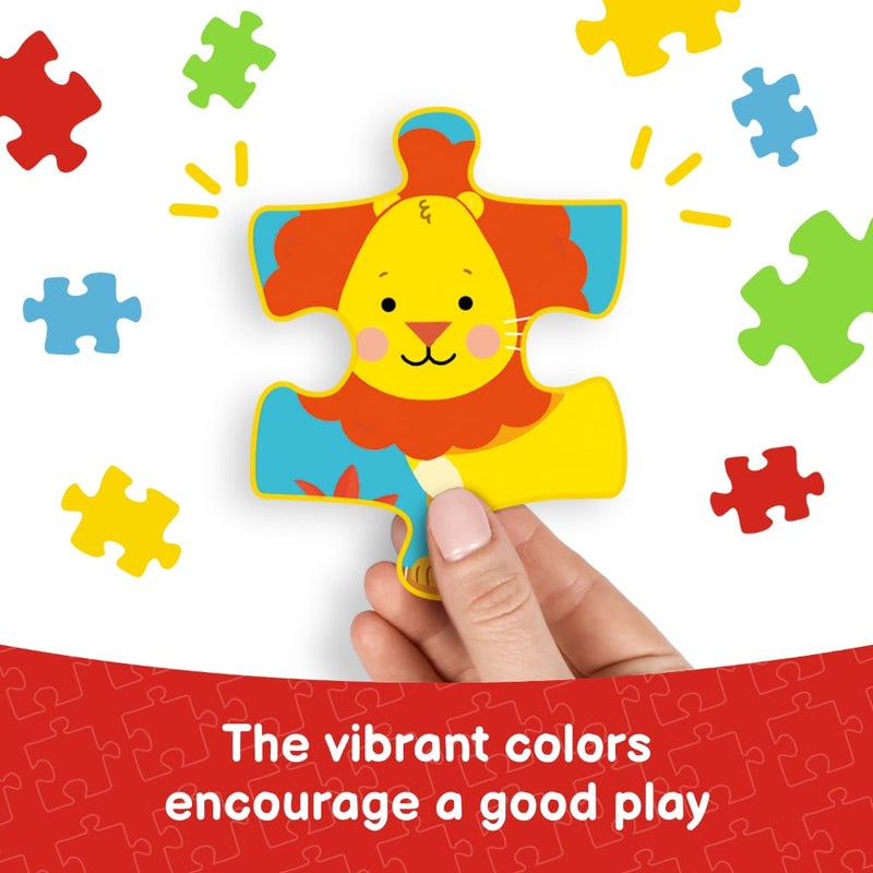 Trefl 25 Piece Jigsaw Puzzle Frame Dinosaurs Print  DIY Puzzle  Creative Fun  Classic Puzzle for Adults and Children from 3 Years Old - Image 2