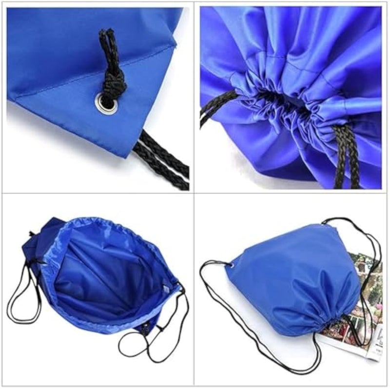 Sulfar 4 Pcs Waterproof Drawstring Bags Sports Riding Backpack Suitable for Adults and Kids, Holiday, Swimming, Beach - Image 4
