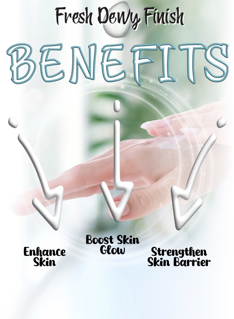 Malika Quick Results Organic Malika Dewdrop Moisturizer - Moisturizer - Moisturizer For Face - Boost Skin Glow - Moisturizer For Oily Skin - Face Moisturizer - Enhance Skin and Hydrate Skin - Moisturizer For Dry Skin - Moisturizer Cream - Image 4