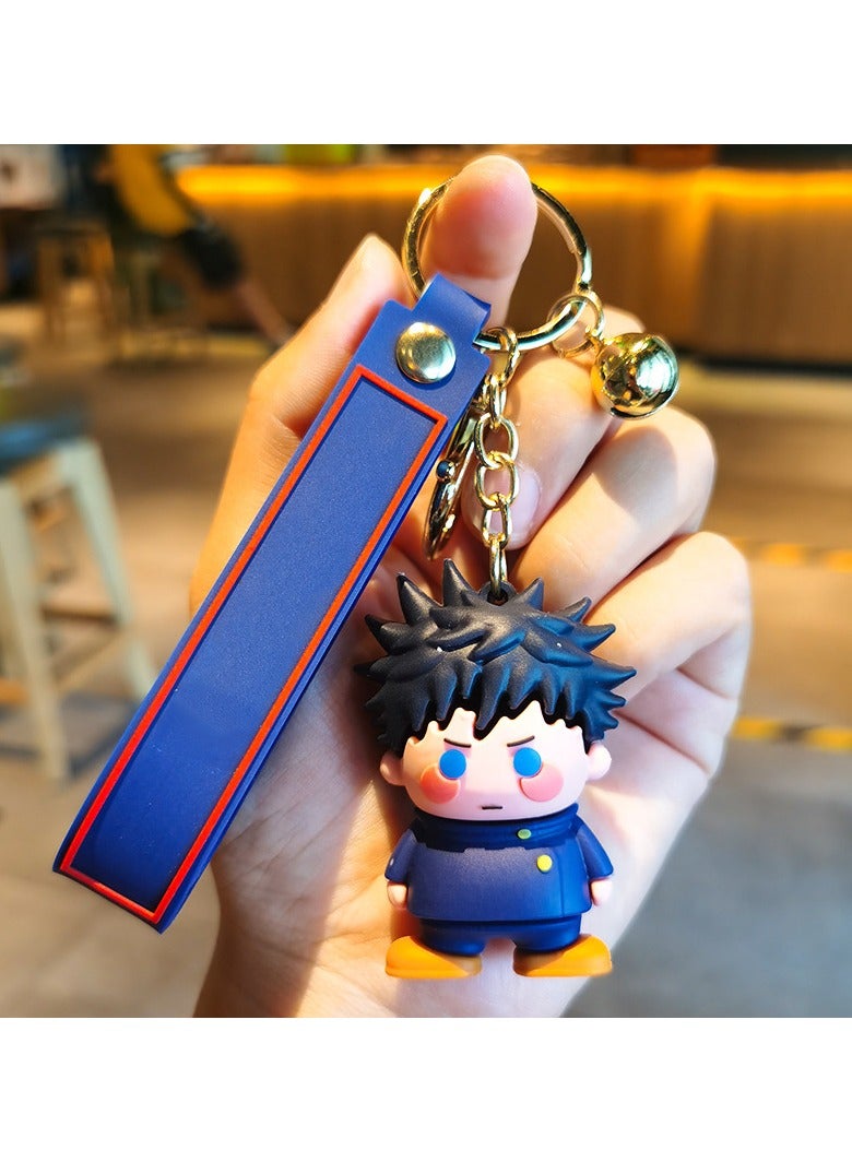 1-Piece Jujutsu Kaisen Keychain  Anime Key Ring Pendant