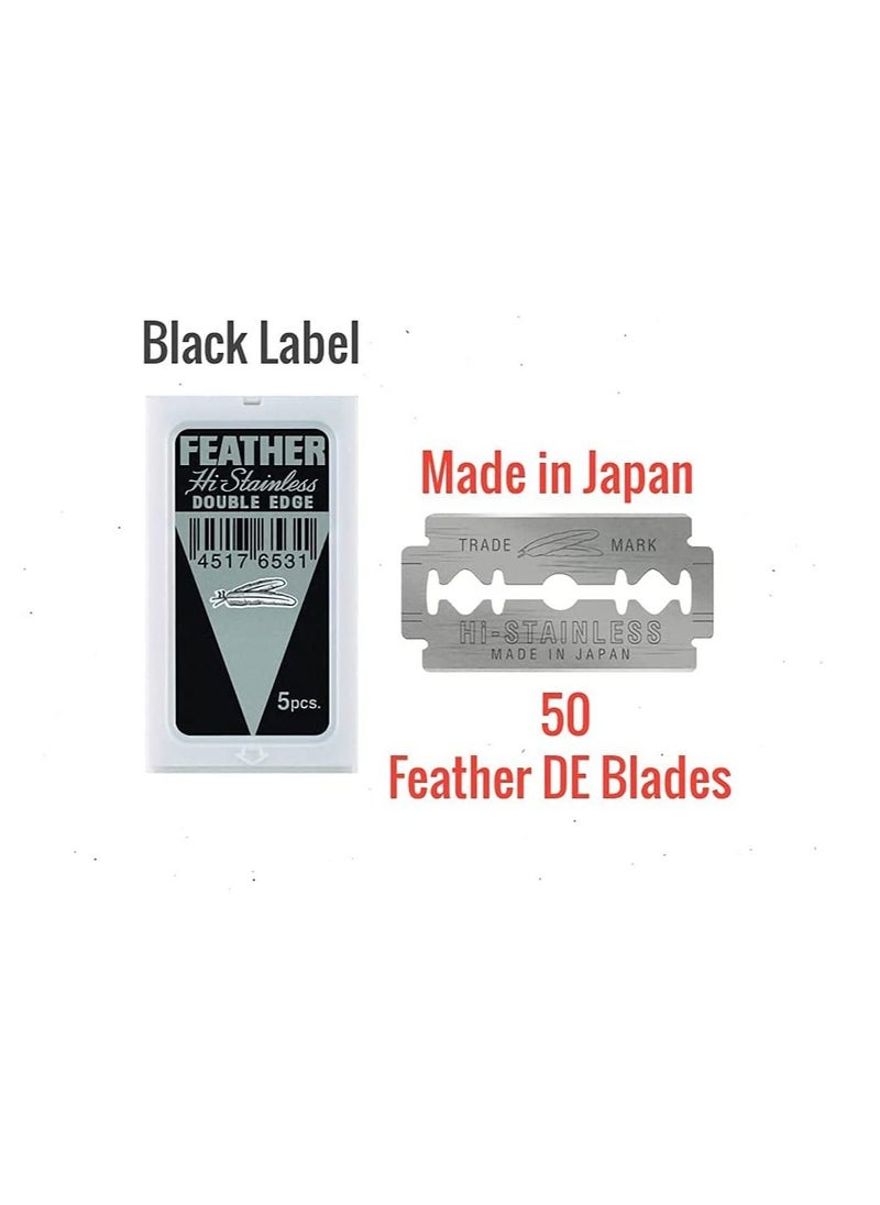 Feather 50 Count Double Edge Safety Razor Blades  - Image 2