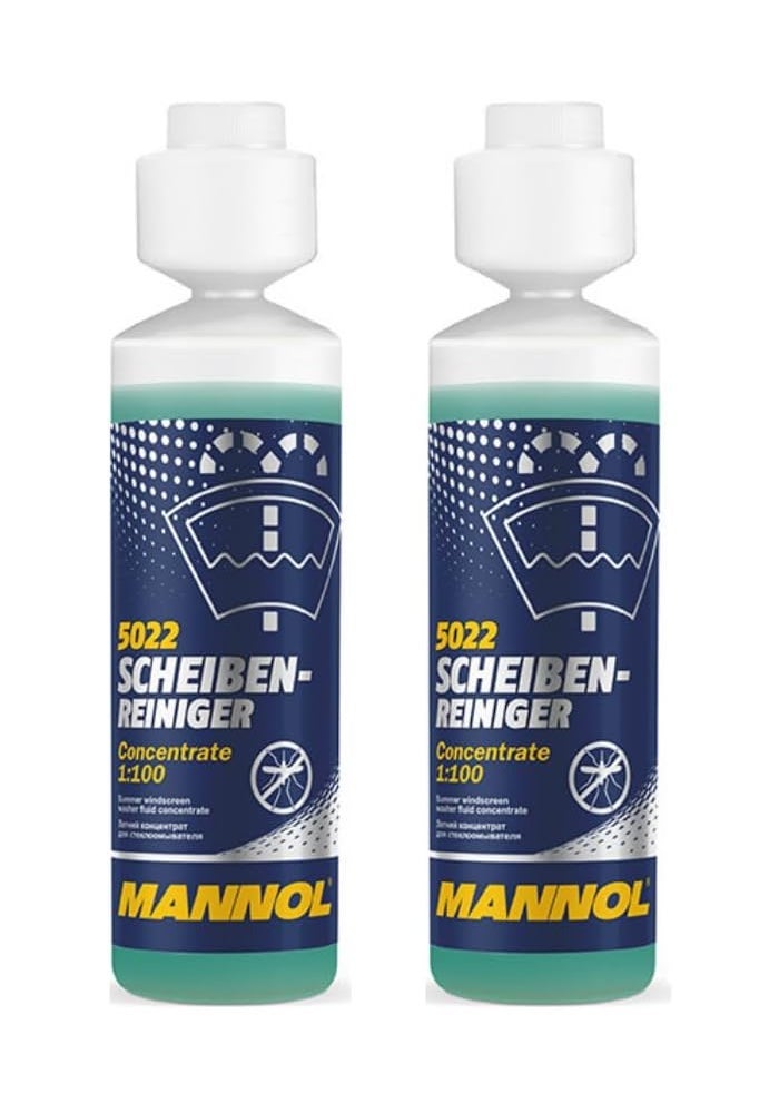 Mannol 5022 Windshield Cleaner Concentrate - 2 Pack - Image 1