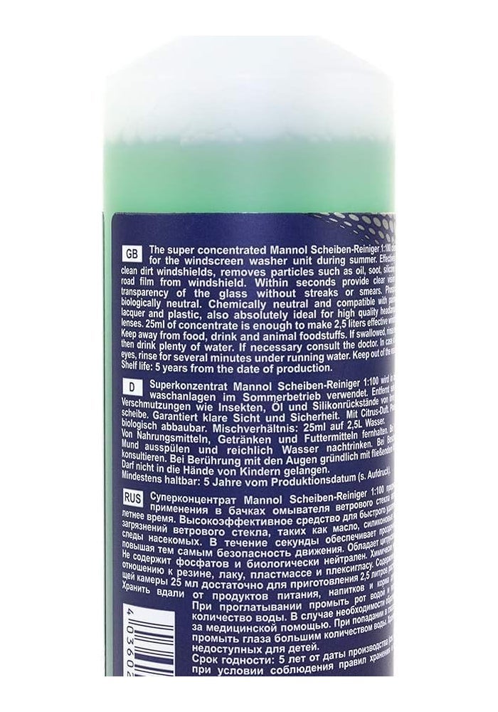 Mannol 5022 Windshield Cleaner Concentrate - 2 Pack - Image 5