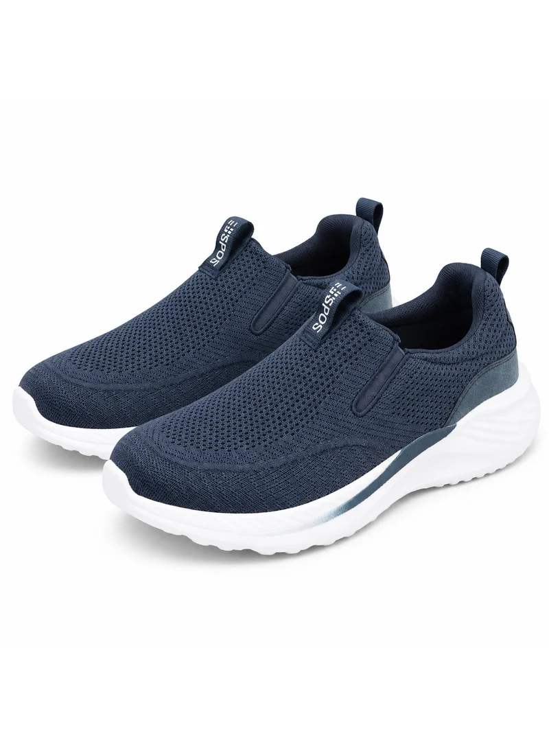Dockers By Gerli Dockers by Gerli Men's Breathable Mesh Slip-On Sneakers - Navy