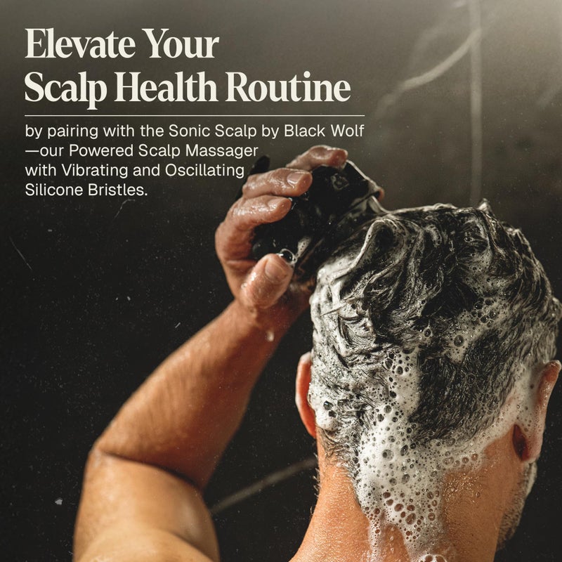 Black Wolf Mens Everyday Hair Conditioner, 1 Liter - Salon-Grade Professional Deep Conditioner Smooths, Detangles & Locks in Moisture for Hydrated & Moisturized Scalp - Hydrating For All Hair Types - Image 5