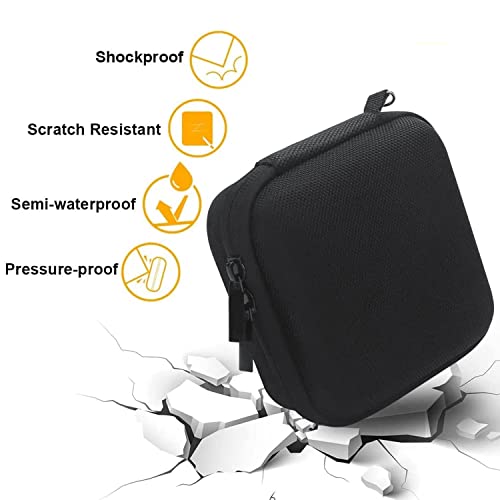 Careflection || Hard EVA Box Travel Carrying Bag Zipper Shockproof Storage Accessories Fits with USB Cable with Hand Strap for Marshall Willen Portable Bluetooth Speaker - Image 4