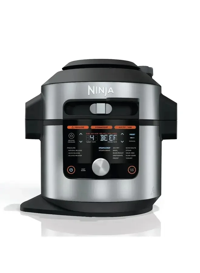نينجا Foodi Max 15-in-1 Smart Lid Multi-Cooker With Smart Cook System 7.5 L 1760.0 W OL750ME silver/black