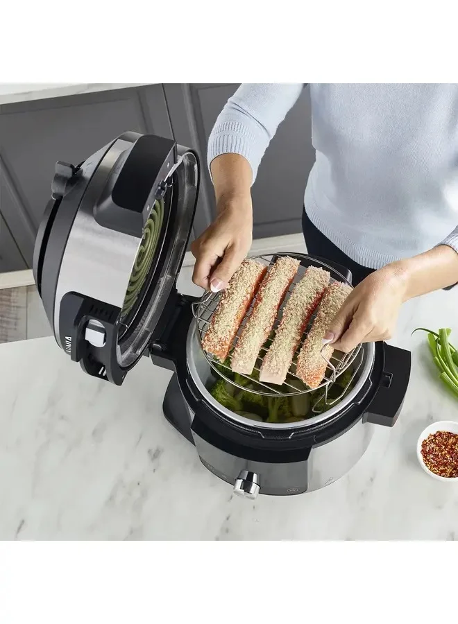 نينجا Foodi Max 15-in-1 Smart Lid Multi-Cooker With Smart Cook System 7.5 L 1760.0 W OL750ME silver/black