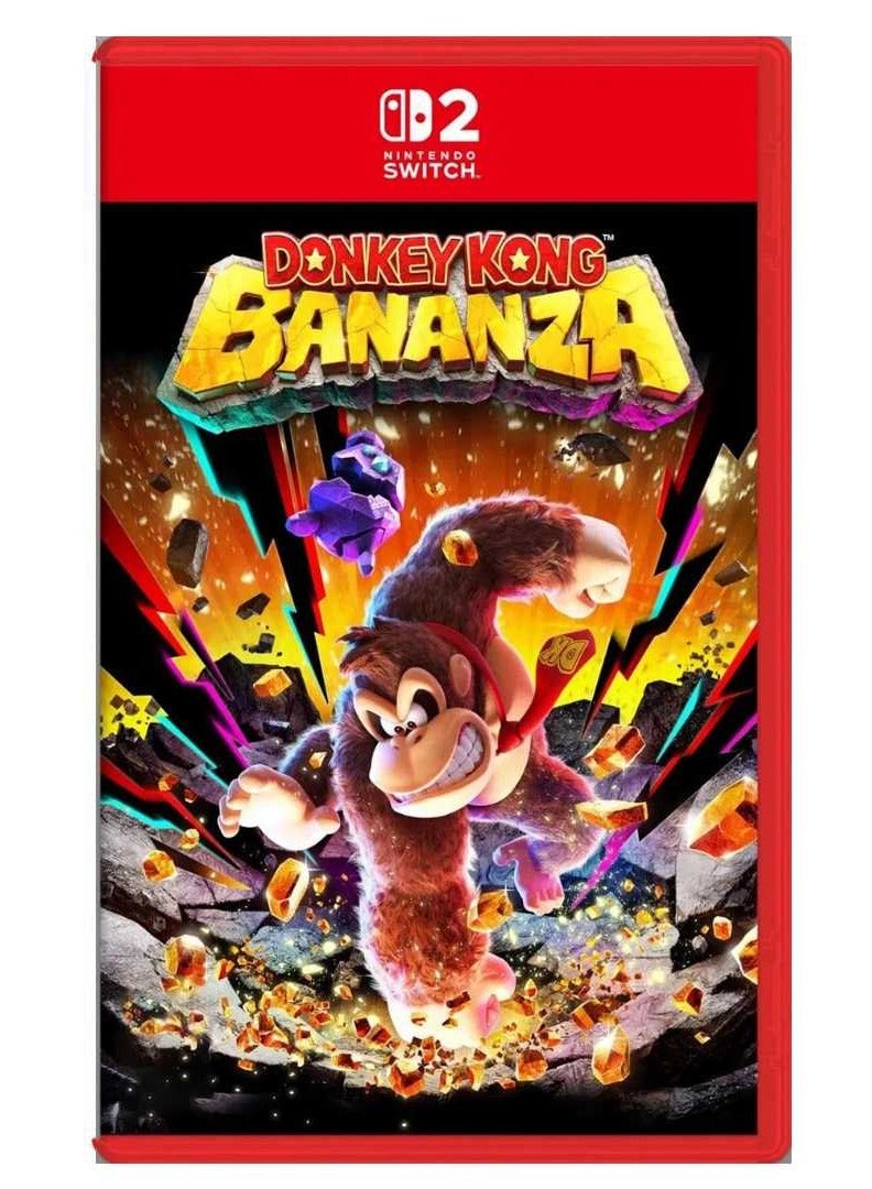 SWITCH 0 Donkey Kong Bananza Nintendo Switch 2 Edition - Action Platformer Game - Image 1