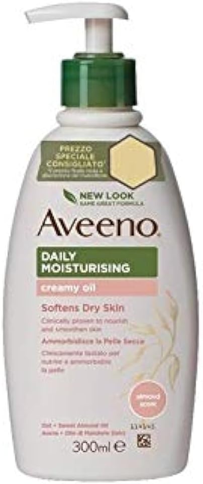Aveeno Aveeno Daily Moisturising Creamy Oil Crema Corpo Profumo Di Mandorle 300ml