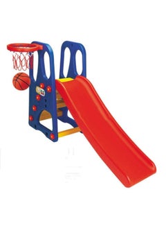RBWTOYS RBWTOYS 2 in 1 Slide with Baskeet Hoop. RW-16343.  - Image 1