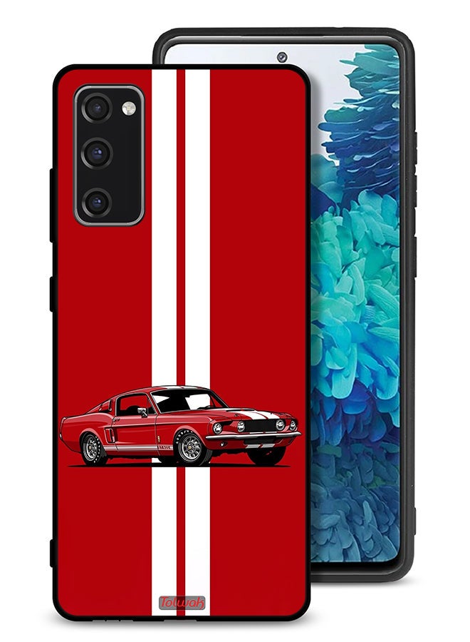Tolwak Samsung Galaxy S20 FE Protective Case Cover Vintage Car Abstract Art - Image 1