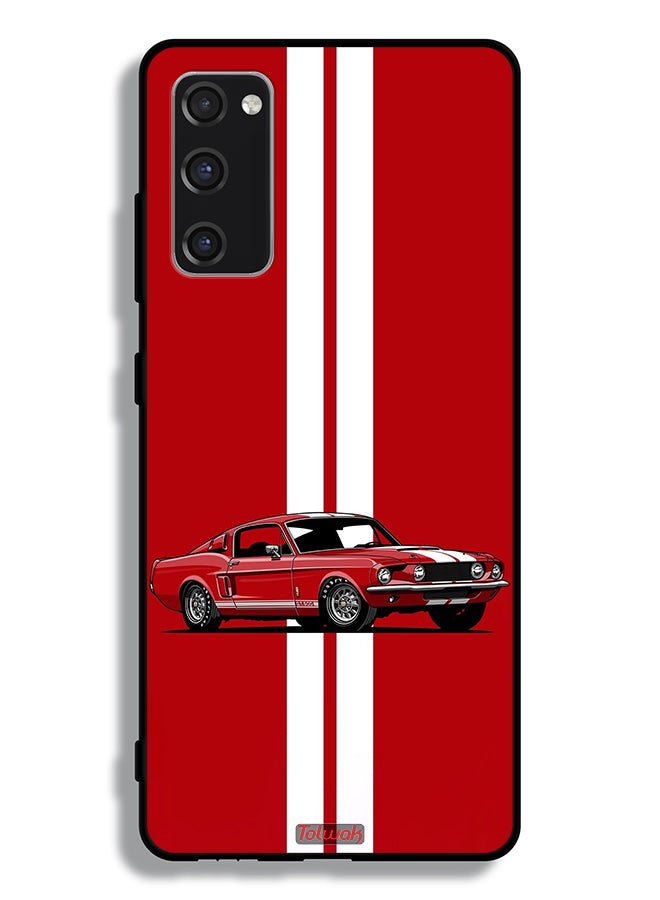 Tolwak Samsung Galaxy S20 FE Protective Case Cover Vintage Car Abstract Art - Image 2