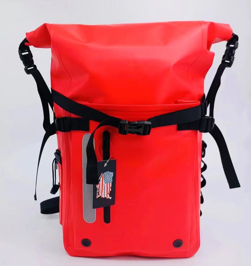 Waterproof Flipper Bag, Large Capacity Dive Backpack for Snorkeling Gear - Image 5