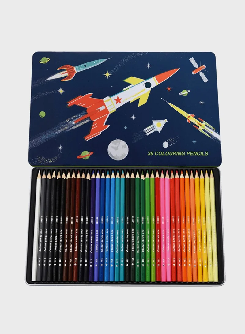 Rex London Coloring Pencils Set 36 Pieces