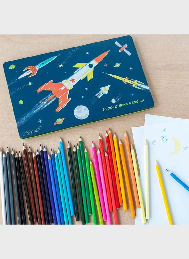 Rex London Coloring Pencils Set 36 Pieces